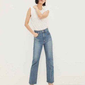 Veronica Beard JOEY STRAIGHT-LEG JEAN | COWBOY CREASE